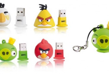 Emtec, nuovi USB flash drive ispirati a Angry Birds