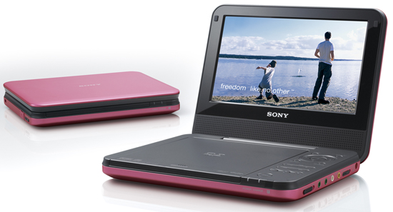 Elegante, portatile e colorato: Sony personalizza il nuovo lettore  DVP-FX720