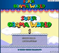 Super Obama World: il gioco del presidente