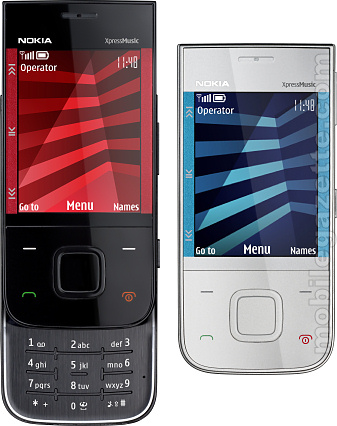 Novità Nokia: 3 nuovi cellulari della serie 5000 XpressMusic