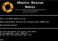 Ubuntu Rescue Remix 8.10: Recupera i tuoi dati da un PC danneggiato