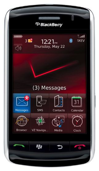 versione 4.7.0.141  del BlackBerry Storm