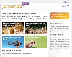 JamendoPRO: la prima piattaforma musicale mondiale sotto licenza Creative Commons