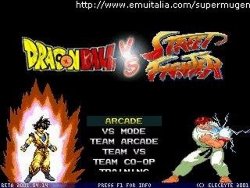 DragonBall vs Street Fighter: Gioco gratuito per pc