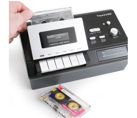 USB-cassette-player: Ascoltare le vecchie musicassette